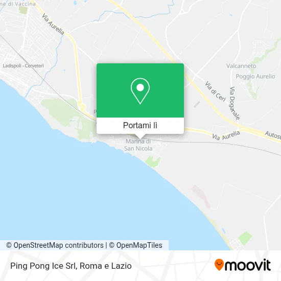 Mappa Ping Pong Ice Srl