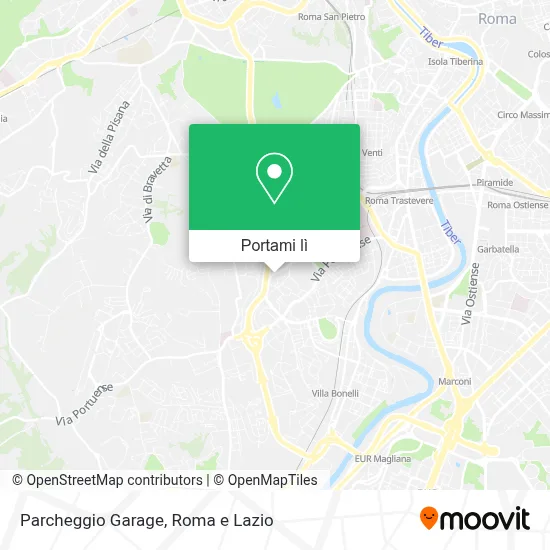 Mappa Parcheggio Garage