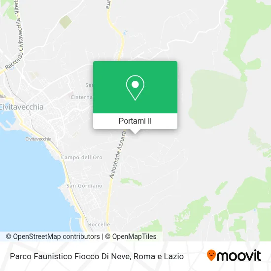 Mappa Parco Faunistico Fiocco Di Neve