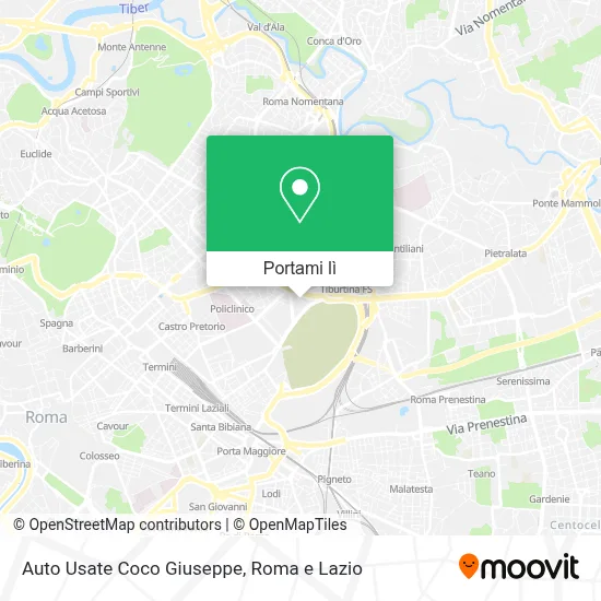 Mappa Auto Usate Coco Giuseppe