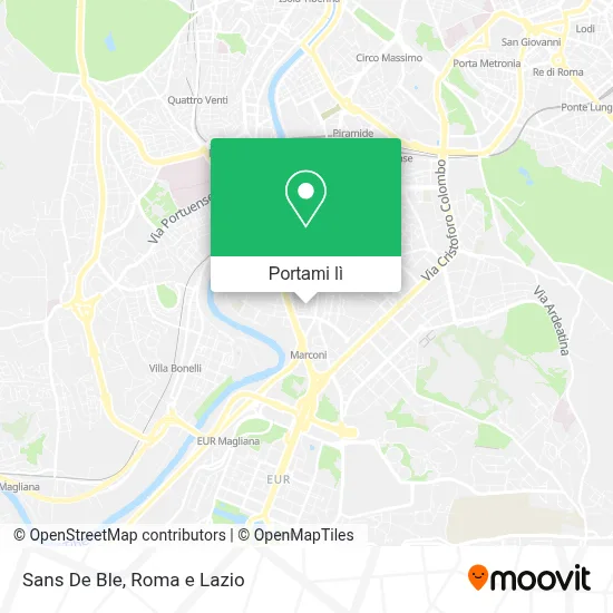 Mappa Sans De Ble