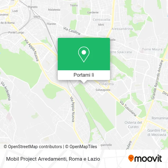 Mappa Mobil Project Arredamenti