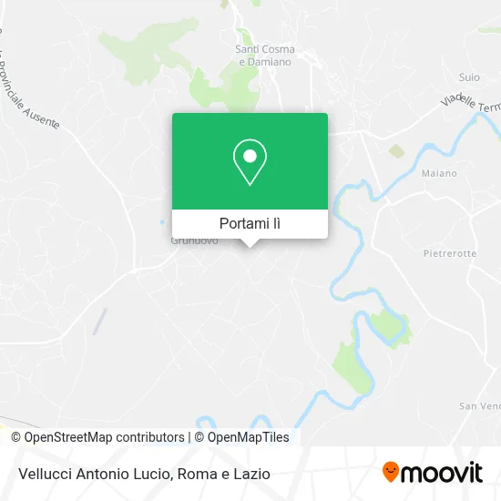 Mappa Vellucci Antonio Lucio