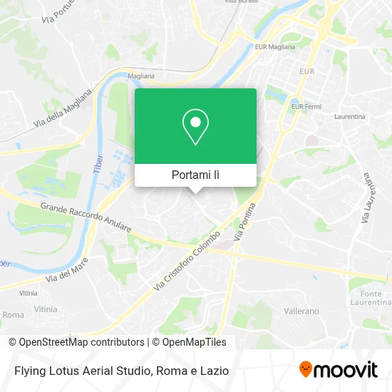 Mappa Flying Lotus Aerial Studio