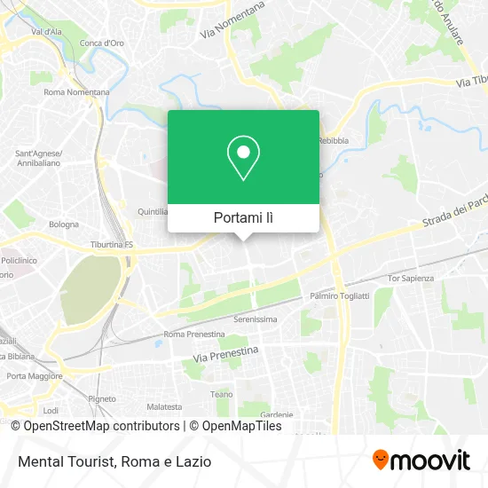 Mappa Mental Tourist