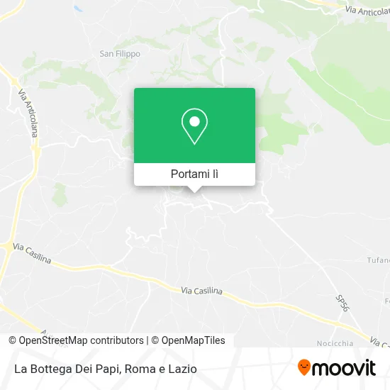 Mappa La Bottega Dei Papi