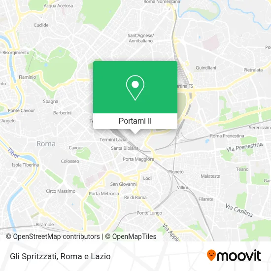 Mappa Gli Spritzzati