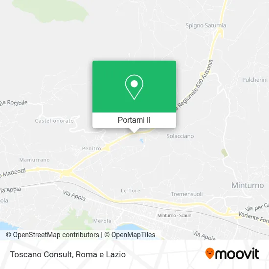 Mappa Toscano Consult