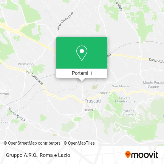 Mappa Gruppo A.R.O.