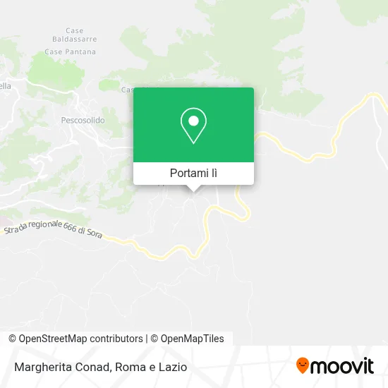 Mappa Margherita Conad