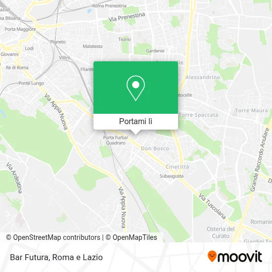 Mappa Bar Futura