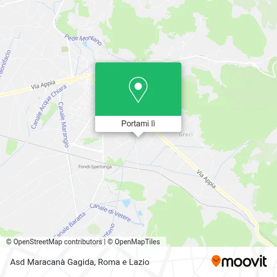 Mappa Asd Maracanà Gagida