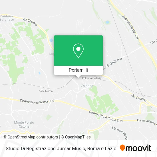 Mappa Studio Di Registrazione Jumar Music