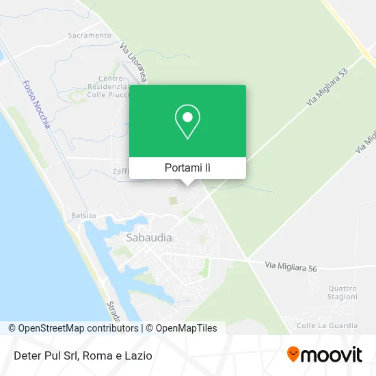 Mappa Deter Pul Srl