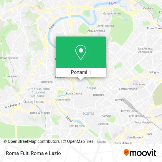 Mappa Roma Fuit
