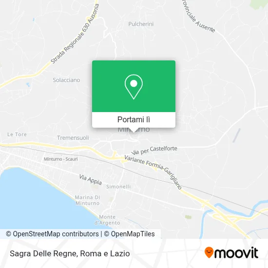 Mappa Sagra Delle Regne