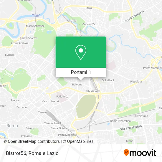 Mappa Bistrot56