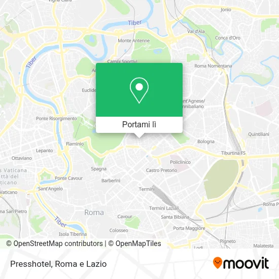Mappa Presshotel
