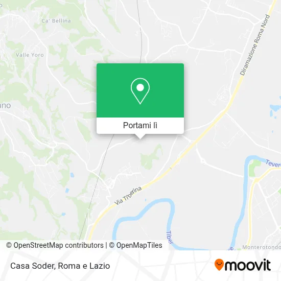 Mappa Casa Soder