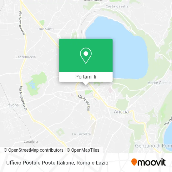 Mappa Ufficio Postale Poste Italiane