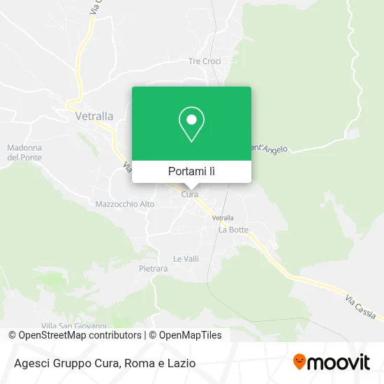 Mappa Agesci Gruppo Cura