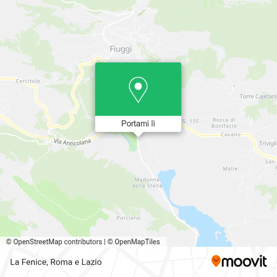 Mappa La Fenice