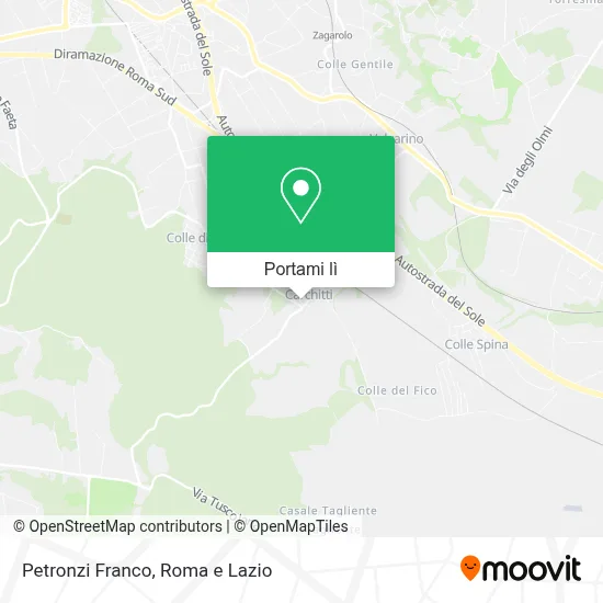 Mappa Petronzi Franco