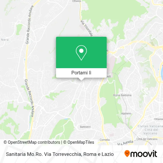 Mappa Sanitaria Mo.Ro. Via Torrevecchia