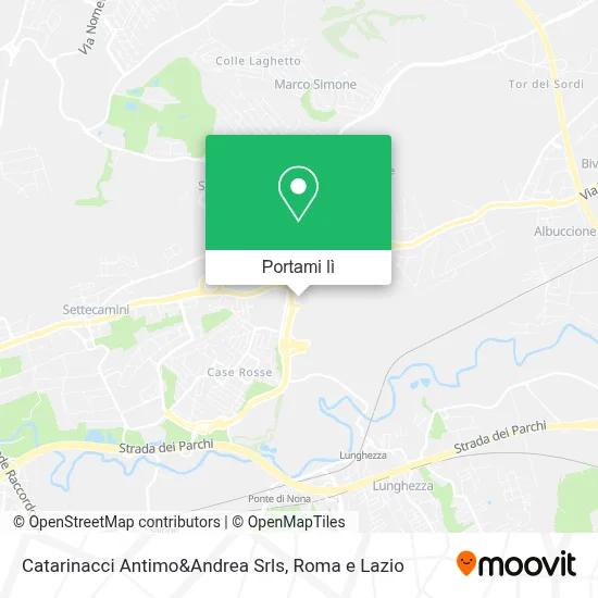 Mappa Catarinacci Antimo&Andrea Srls