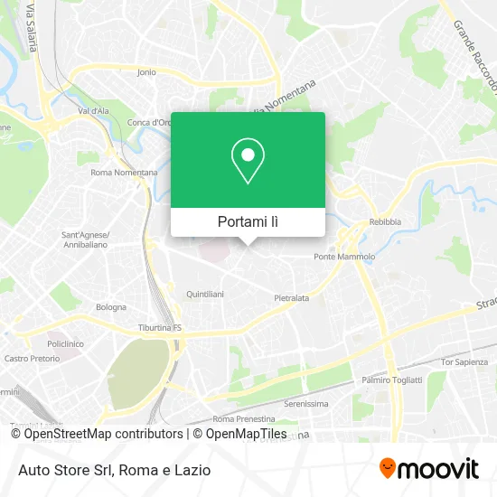 Mappa Auto Store Srl