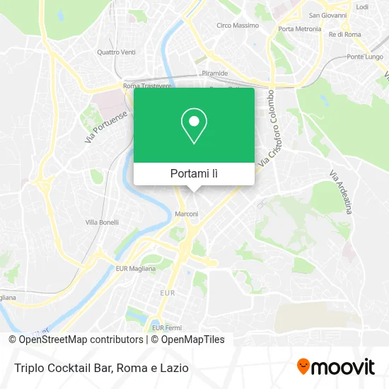 Mappa Triplo Cocktail Bar