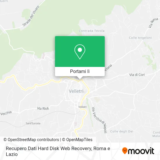 Mappa Recupero Dati Hard Disk Web Recovery