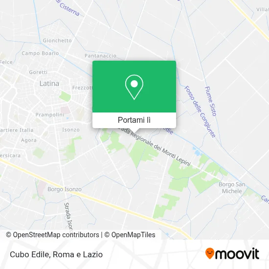 Mappa Cubo Edile