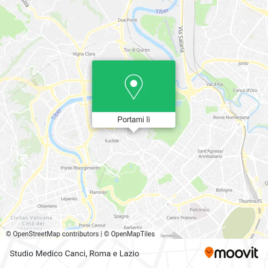 Mappa Studio Medico Canci