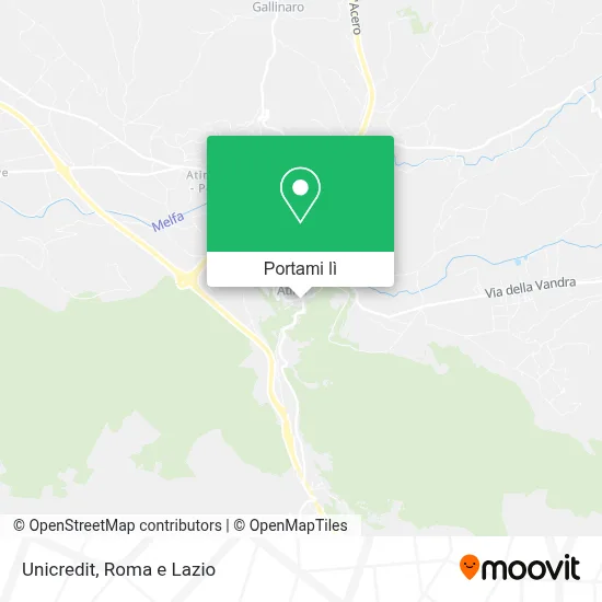Mappa Unicredit