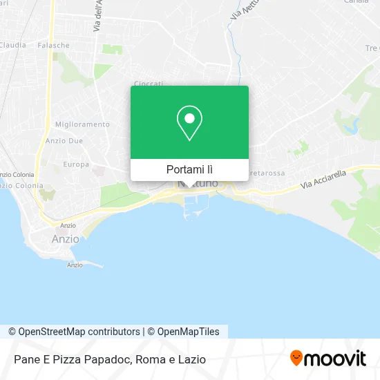 Mappa Pane E Pizza Papadoc
