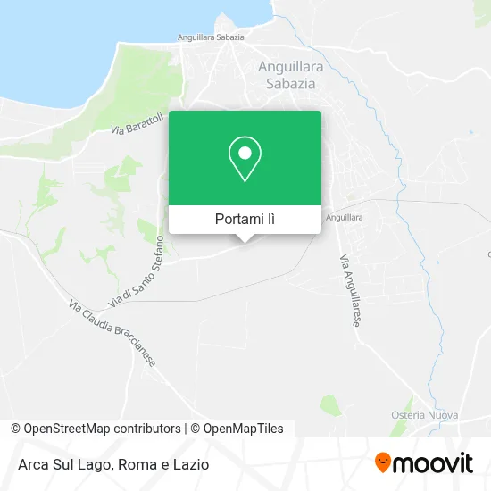 Mappa Arca Sul Lago