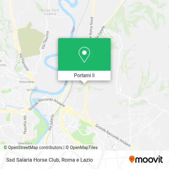Mappa Ssd Salaria Horse Club