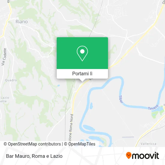 Mappa Bar Mauro