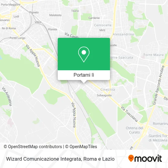 Mappa Wizard Comunicazione Integrata