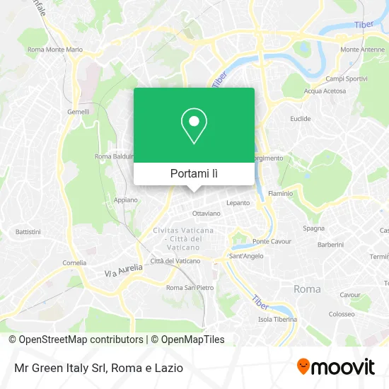 Mappa Mr Green Italy Srl