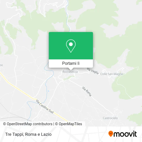 Mappa Tre Tappi