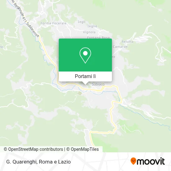 Mappa G. Quarenghi