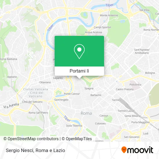Mappa Sergio Nesci