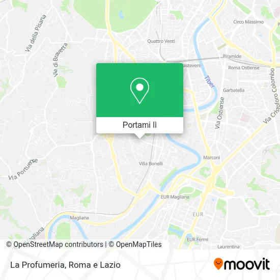 Mappa La Profumeria