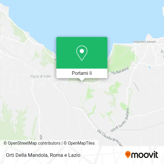 Mappa Orti Della Mandola