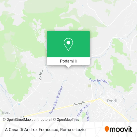 Mappa A Casa Di Andrea Francesco