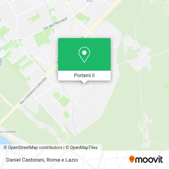 Mappa Daniel Castorani