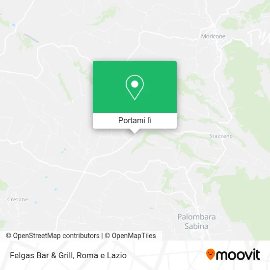 Mappa Felgas Bar & Grill