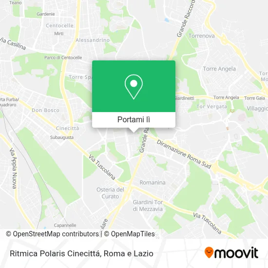 Mappa Ritmica Polaris Cinecittá